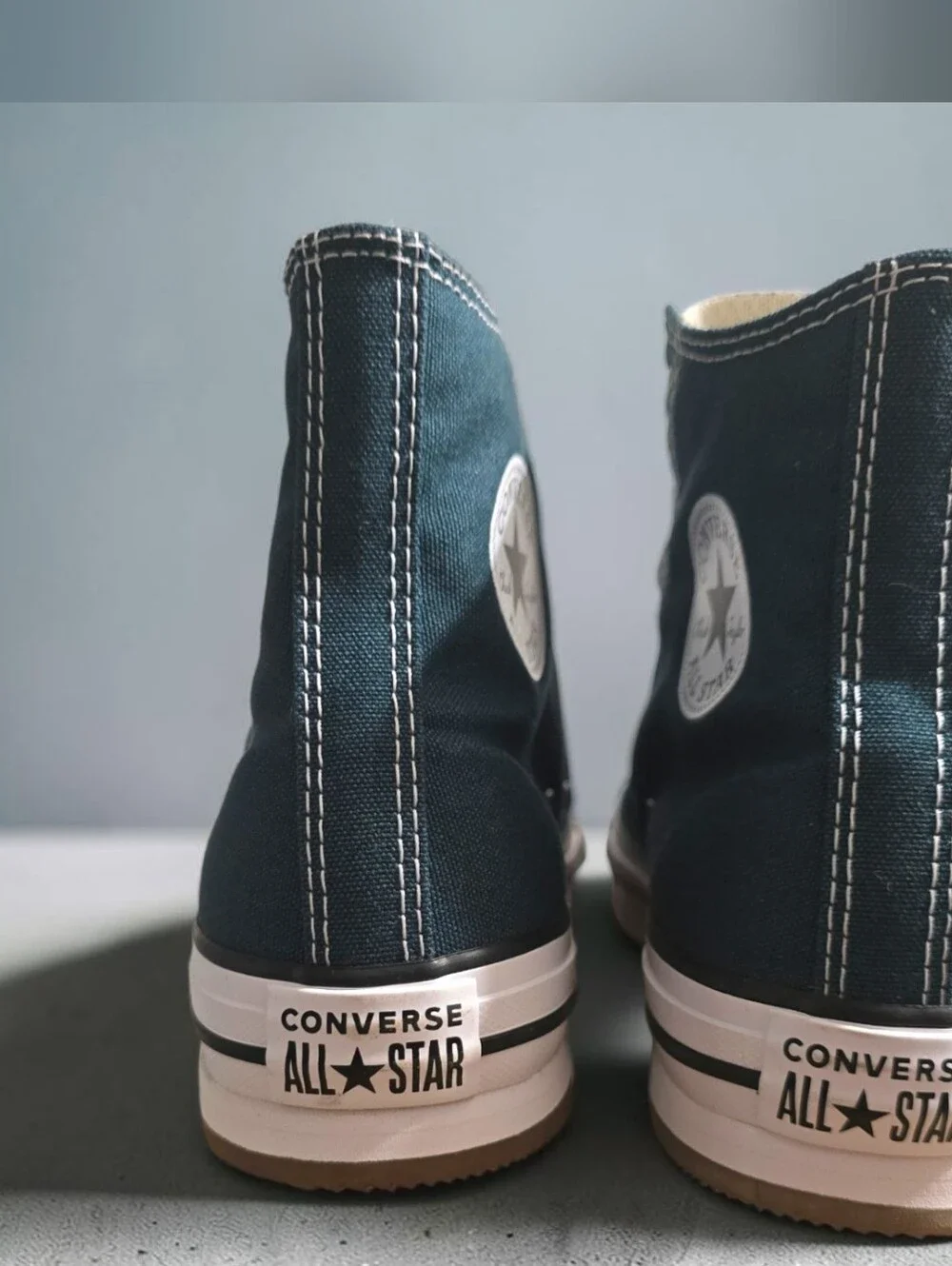 Converse EVA Lift Darkly Jade Big Kids 7 New Damaged Box